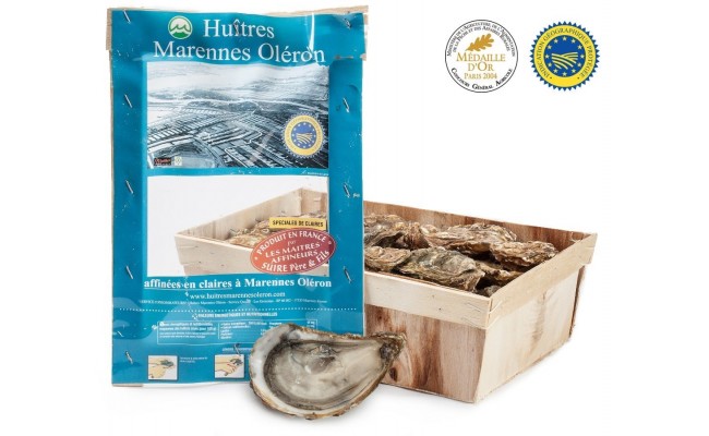 Huître spéciale de claire de la Maison Suire