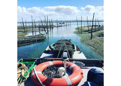 Nicolas et Carine - GAEC Huîtres Grand Sud : L’Authenticité des Huîtres d’Arcachon et du Cap Ferret