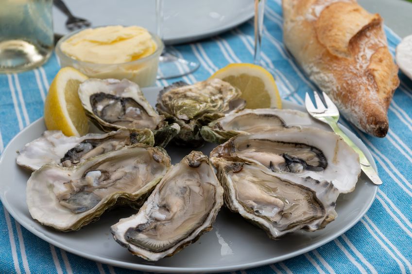 Recette Huîtres au Naturel