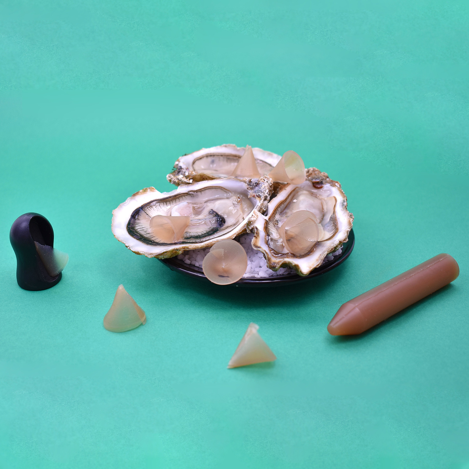 Recette Huitre et  Copeaux de Crayon à la Truffes Noires